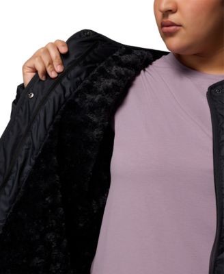 Plus Size Copper Crest Collarless Jacket