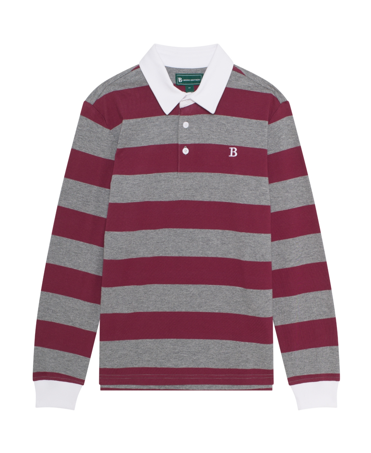 B By Brooks Brothers Kids' Big Boys Rugby Polo Shirt In Multi