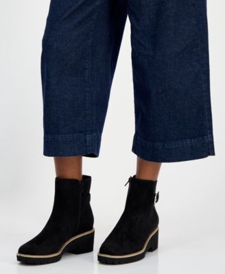 Women's Vaill Lug Wedge Booties, Macy's Exclusive