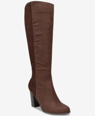 Women's Addyy Knee High Dress Boots, Created for Macy's, Regular, Wide & Extra-Wide Calf