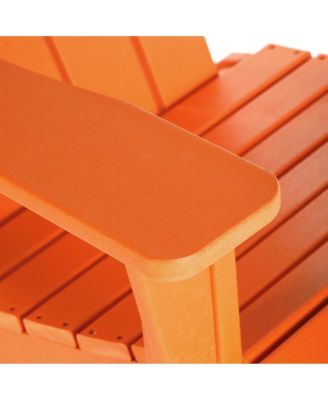 Outdoor Patio Porch Rocking Adirondack Chair (Set of 2)