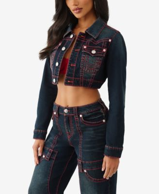 Women's Crop Big T Mini Jacket