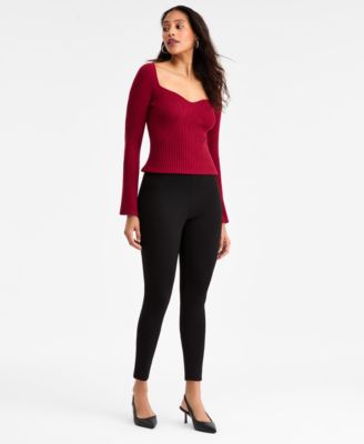 Bar III - Women's Skinny Pull-On Leggings