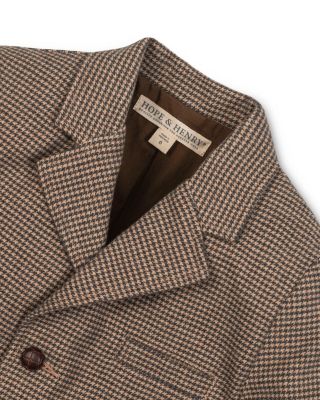 Toddler Boys' Organic Brushed Cotton Suit Jacket