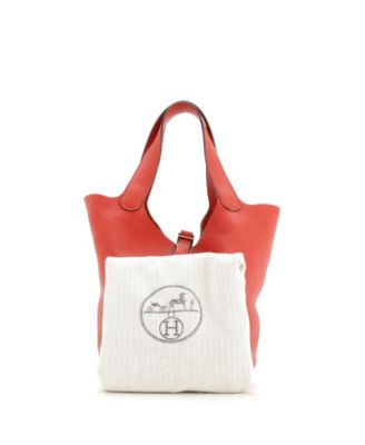 Pre-Owned Hermes MM Picotin Lock Bag Clemence