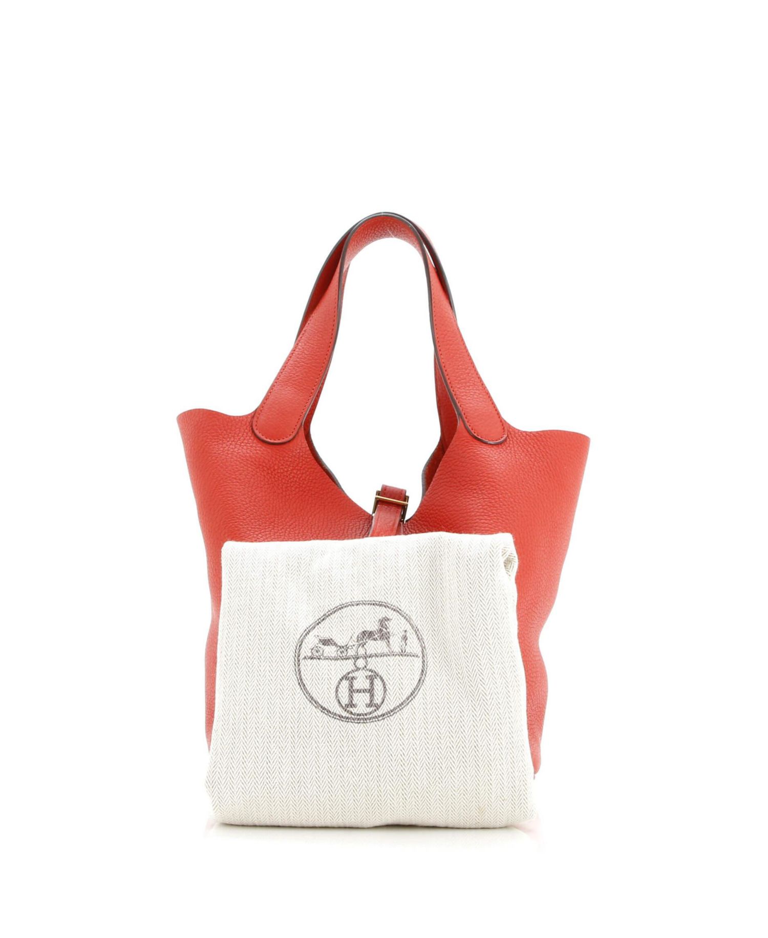 Pre-Owned Hermes MM Picotin Lock Bag Clemence