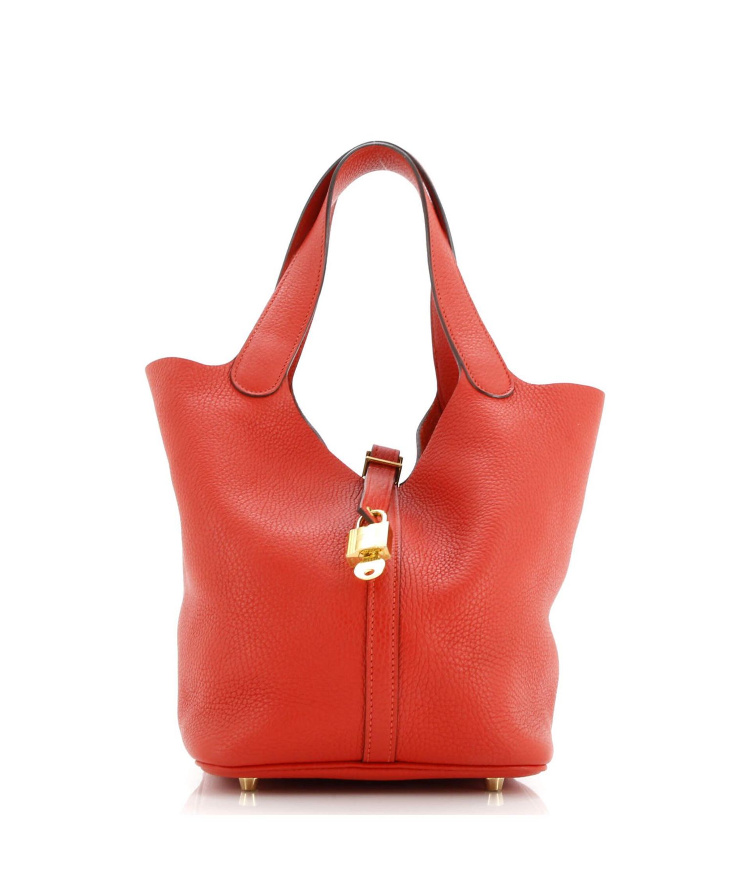 Pre-Owned Hermes MM Picotin Lock Bag Clemence