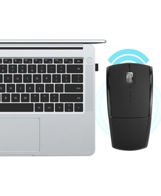 Wireless Foldable Arc Optical Mouse With USB Receiver