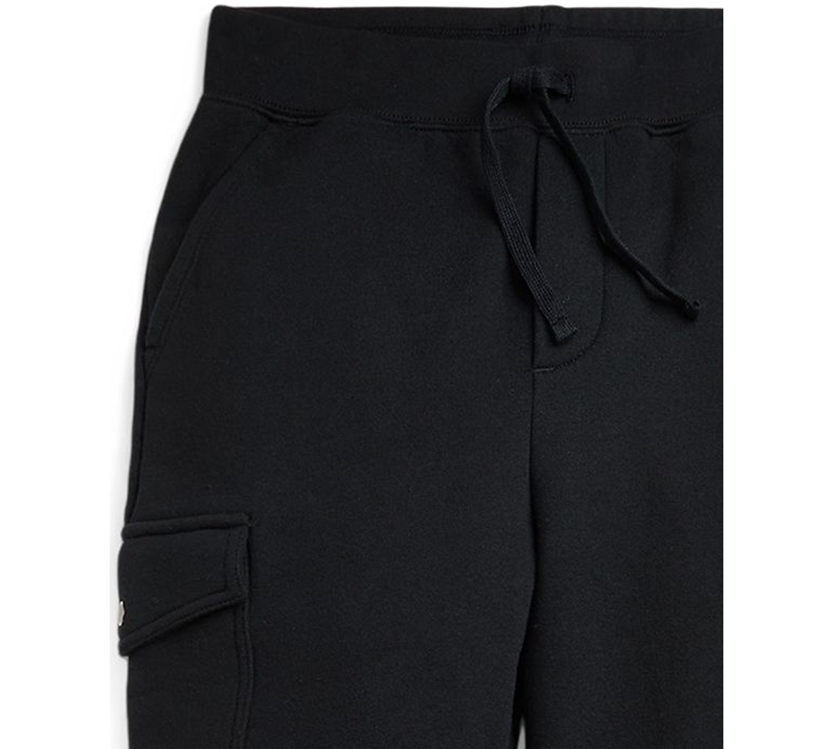 Polo Ralph Lauren Big Boys Fleece Cargo Jogger Pants In Black