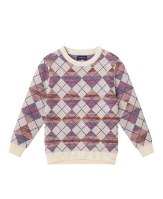 Toddler/Child Girls Argyle Tunic Length Sweater w/Flare Legging Set