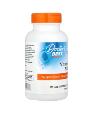 Vitamin D3  125 mcg (5 000 IU)  -  720 Softgels