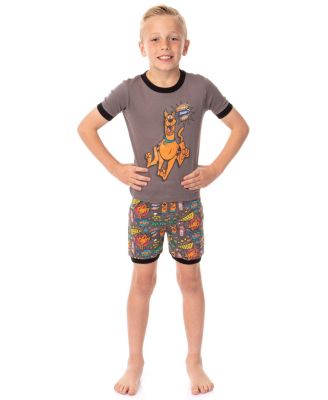 Boys' Tight-Fit 2-Piece Character Kids Cotton Pajama Short Set