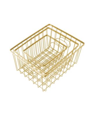 Camden Vintage Industrial Handmade Set of 6 Wire Metal Nesting Storage Baskets