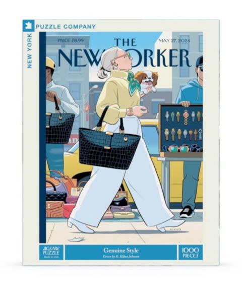 Пазл New York Puzzle Company Genuine Style, 1000 деталей