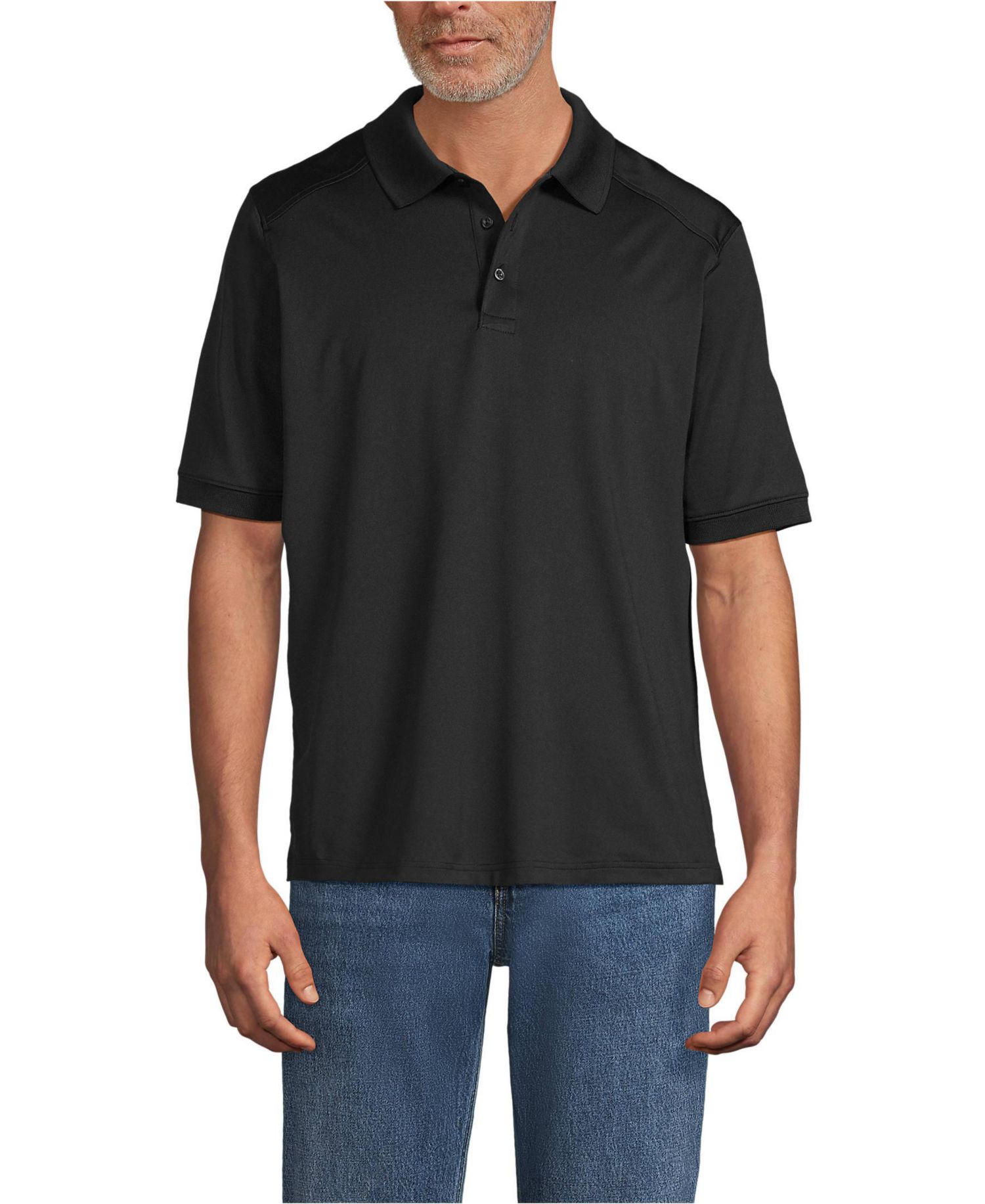 Men's Short Sleeve Rapid Dry Active Polo Shirt