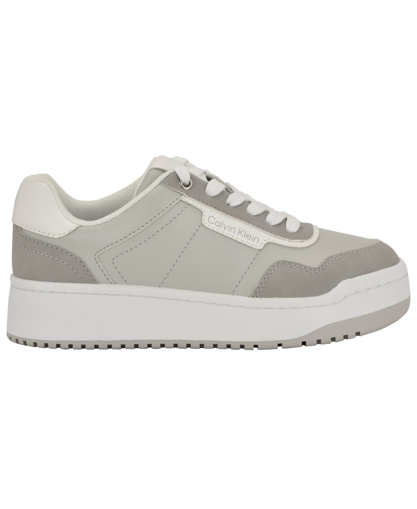 Женские кроссовки Calvin Klein Adryen Lace-Up, цвет: Светлый сланцевый — фото 2