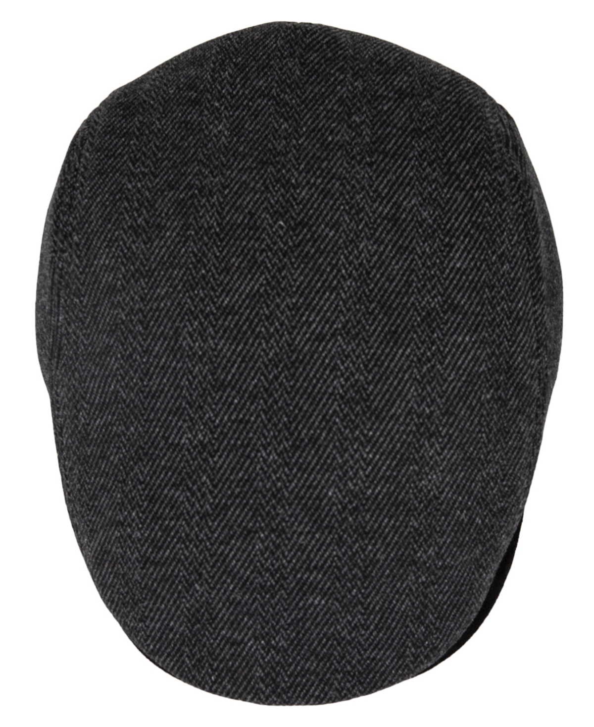 Kenneth Cole Reaction Men's Lined Herringbone Flat Cap