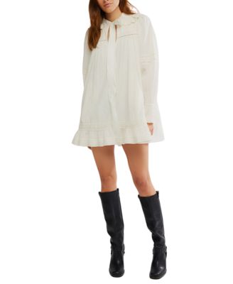 Women's 5 O'clock Tea Time Pull On Mini Dress