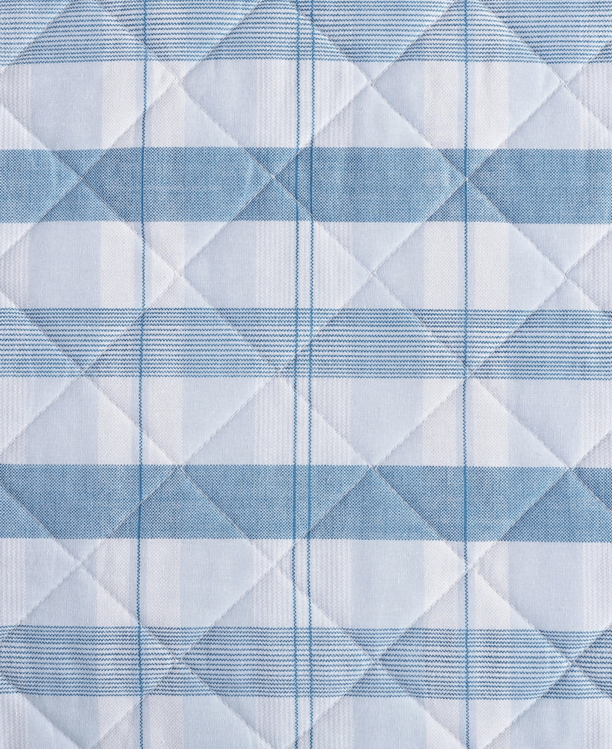 Tommy Hilfiger Dreamy Plaid Cotton Reversible 3-pc. Quilt Set, King In Blue