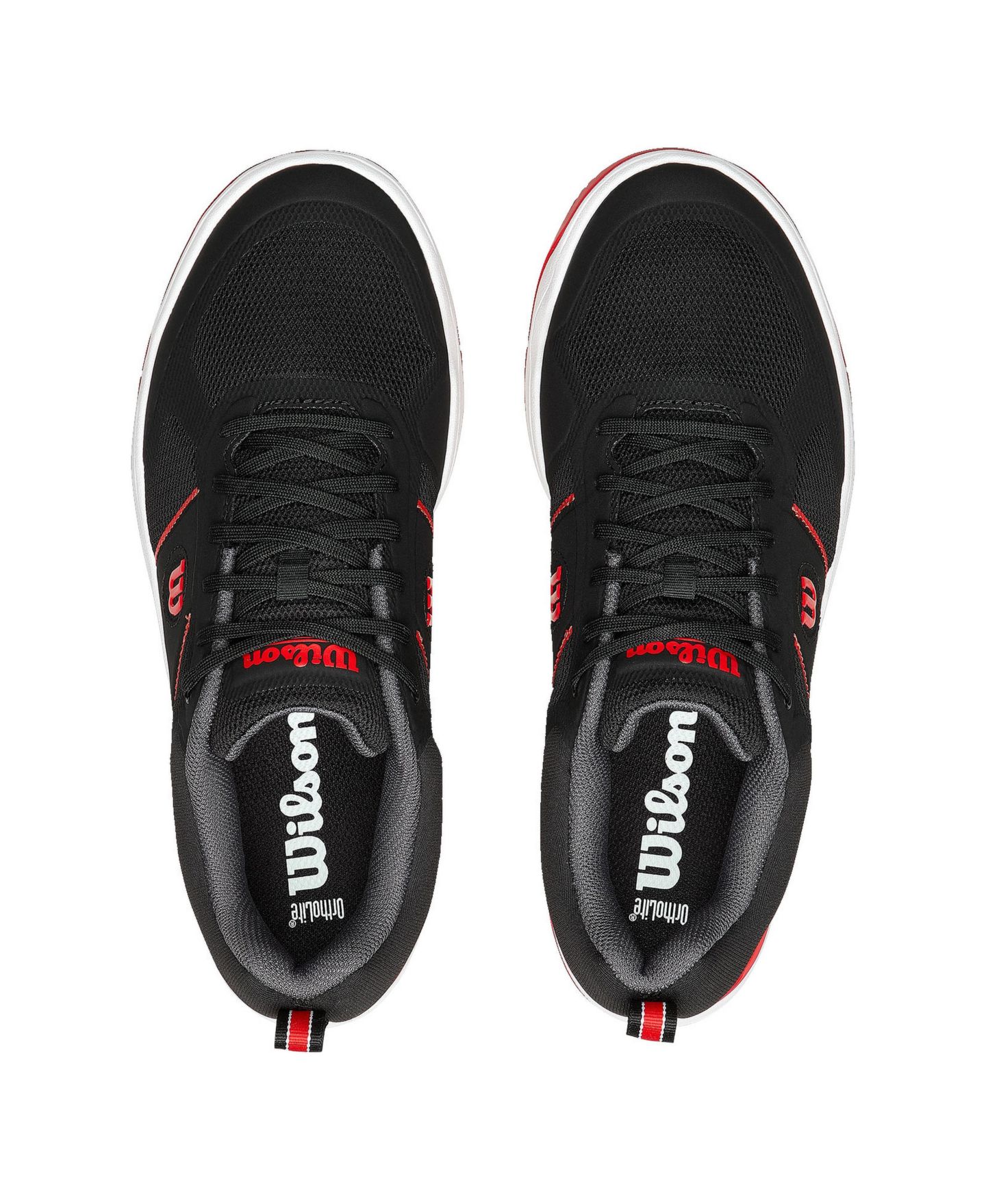 Мужские кроссовки Wilson Pickle Pro Pickleball, цвет: Чёрный / Красный — фото 3