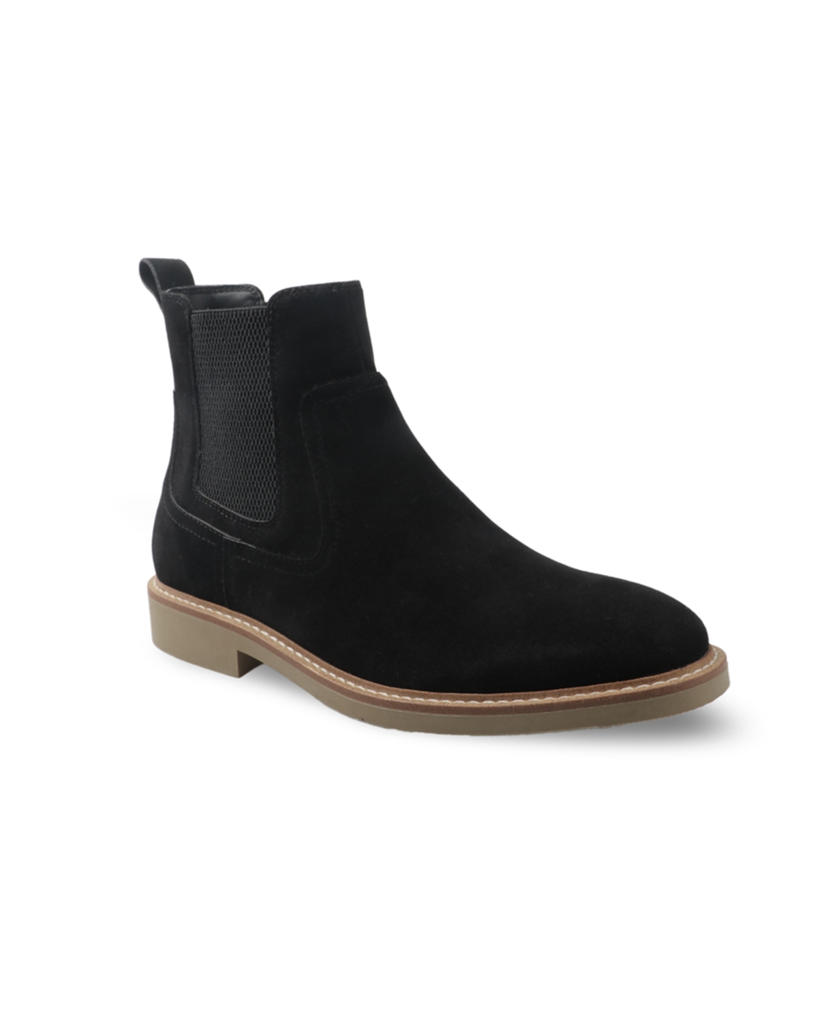 Club Room Men's Henrry Chelsea Boots, Macy's Exclusive In Black
