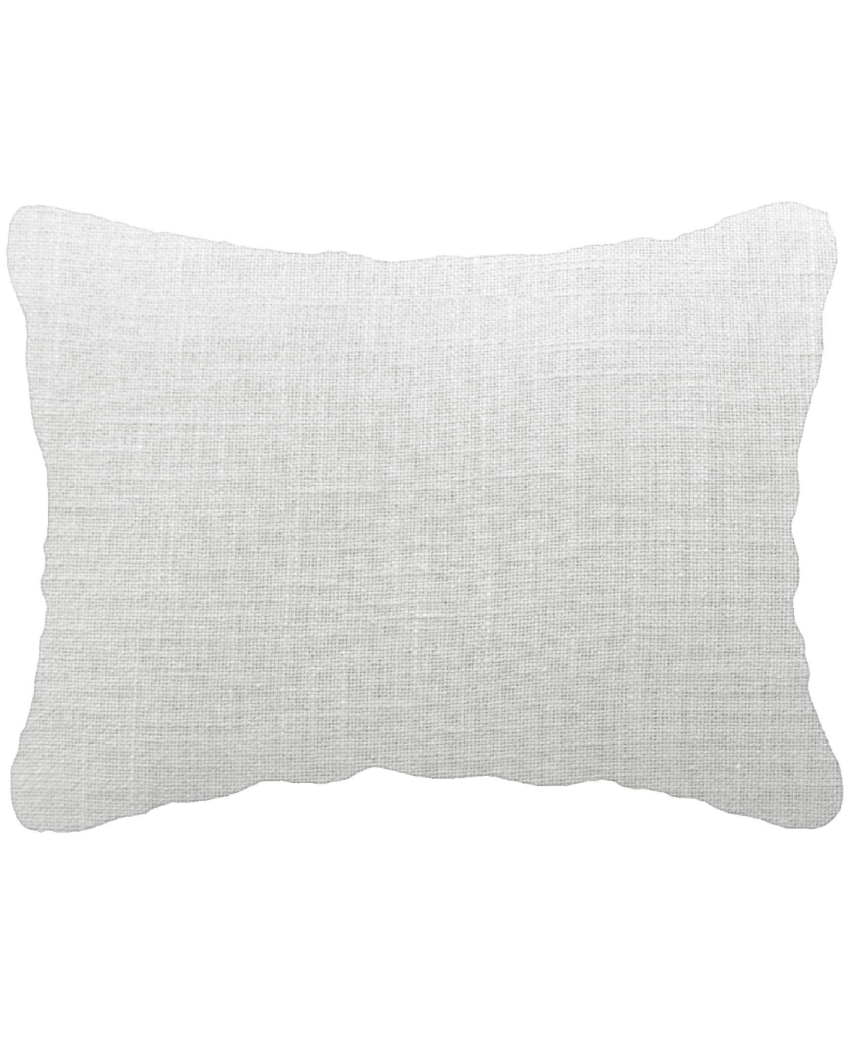 Vibhsa Linden Handwoven Decorative Pillow, 14" X 24" In White