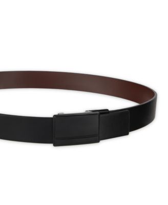 Men's 2-In-1 Reversible Pressure Locking Buckle Belt, Macy's Exclusive