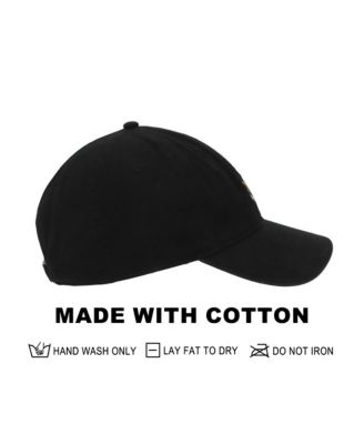 Eevee Printed Patch Black Unstructured Baseball Cap