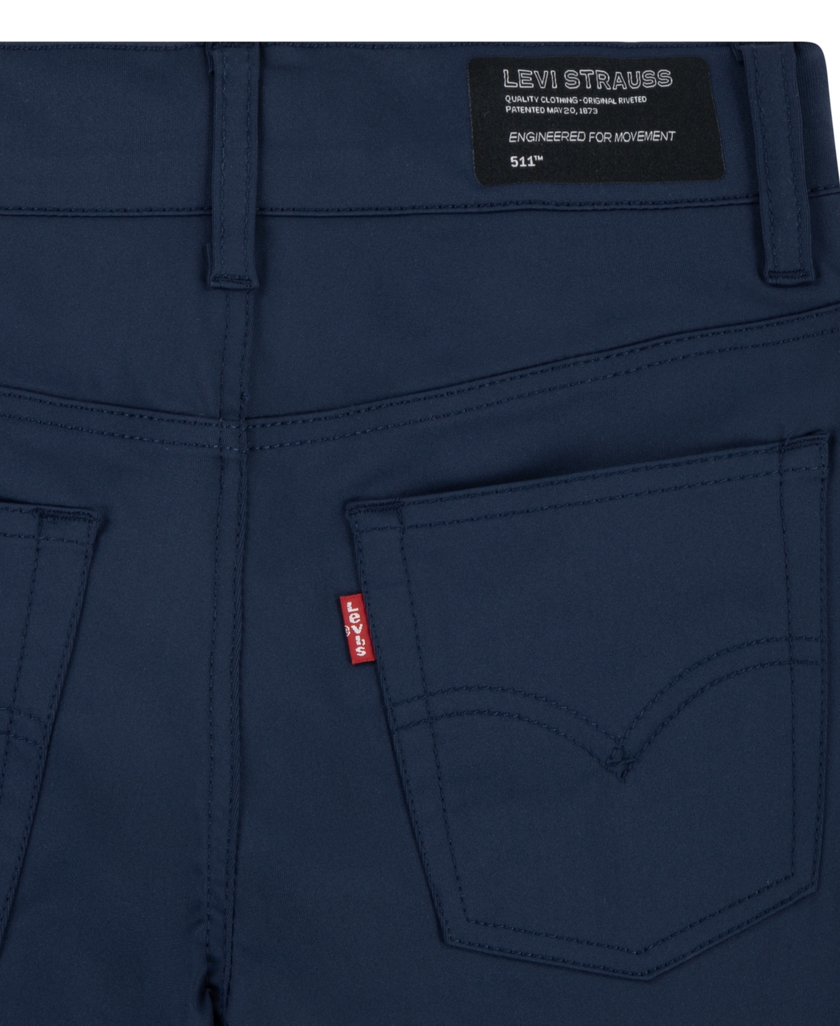 Levi's Big Boys 511 Slim Tech Pants In Blue