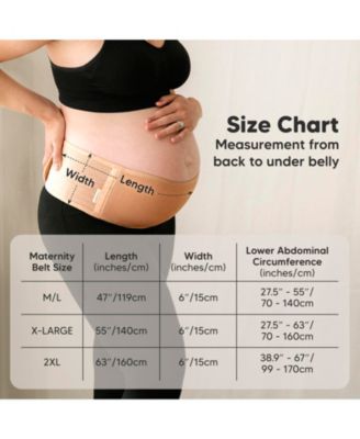Maternity Belly Band for Pregnancy, Soft & Breathable Pregnancy Belly Support Belt