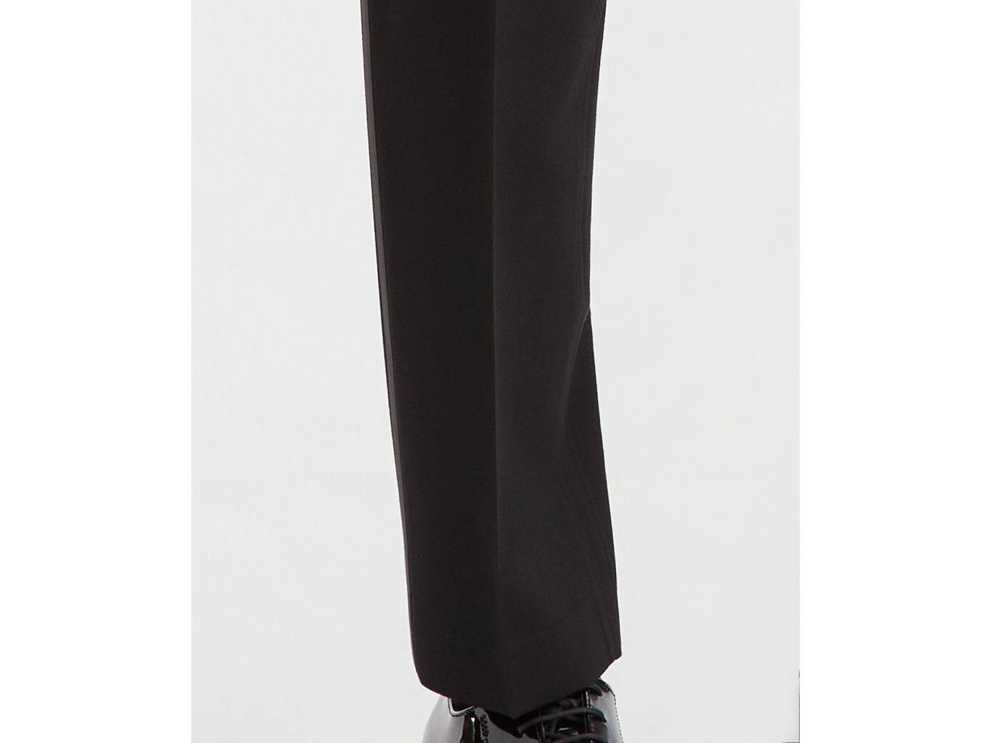 Мужские брюки Kenneth Cole Reaction Slim-Fit Techni-Cole Tuxedo, цвет: Чёрный — фото 6