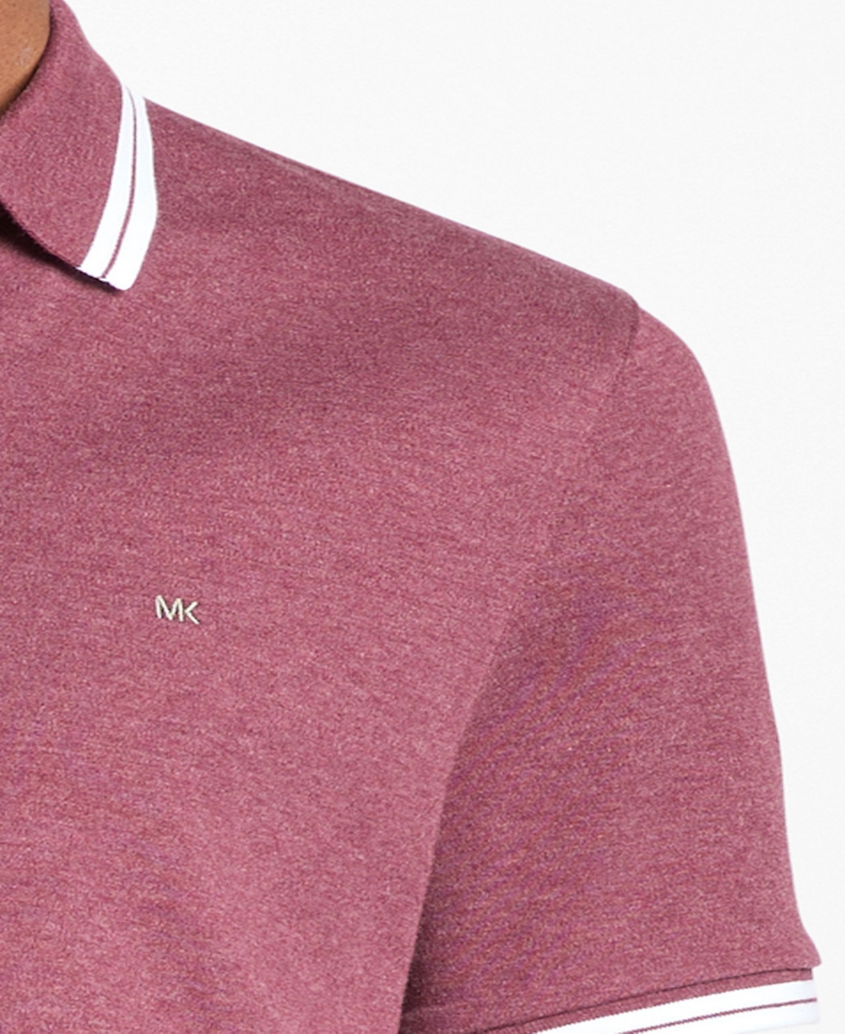 Michael Kors Men's Greenwich Polo Shirt In Purple