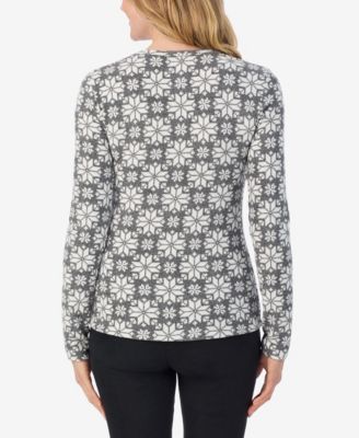 Fleecewear Long Sleeve Crew Neck Top