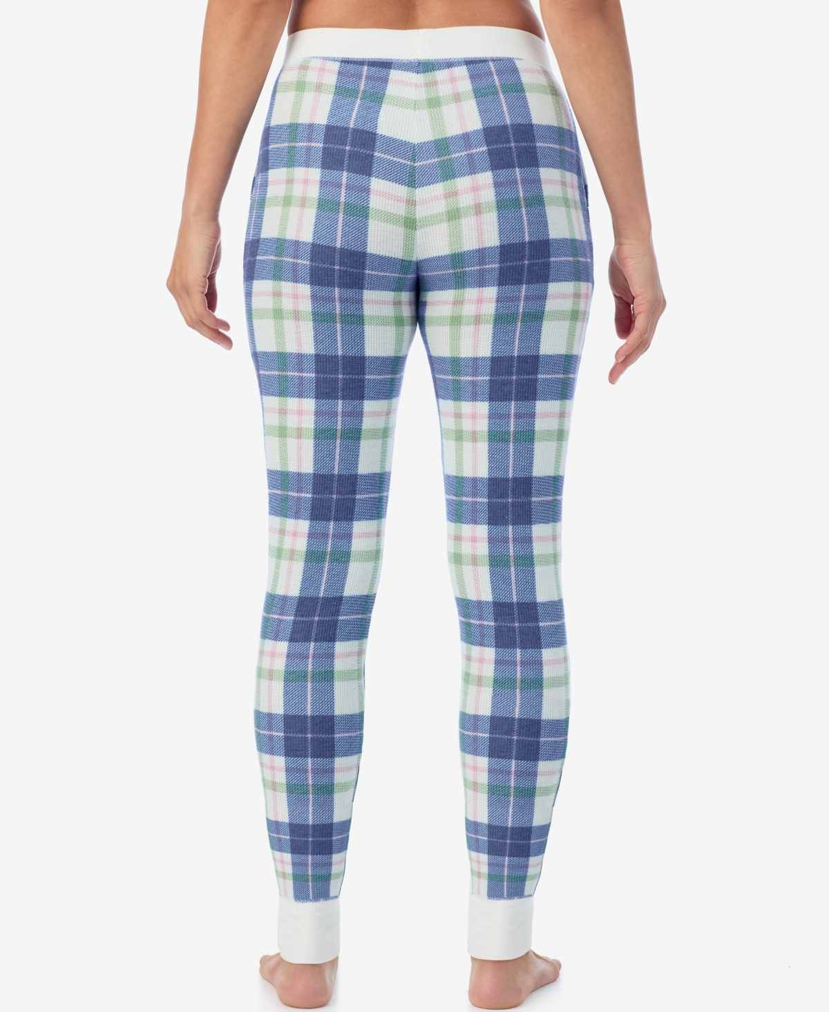 Cuddl Duds Petite Cozy Stretch Thermal Leggings In Blue