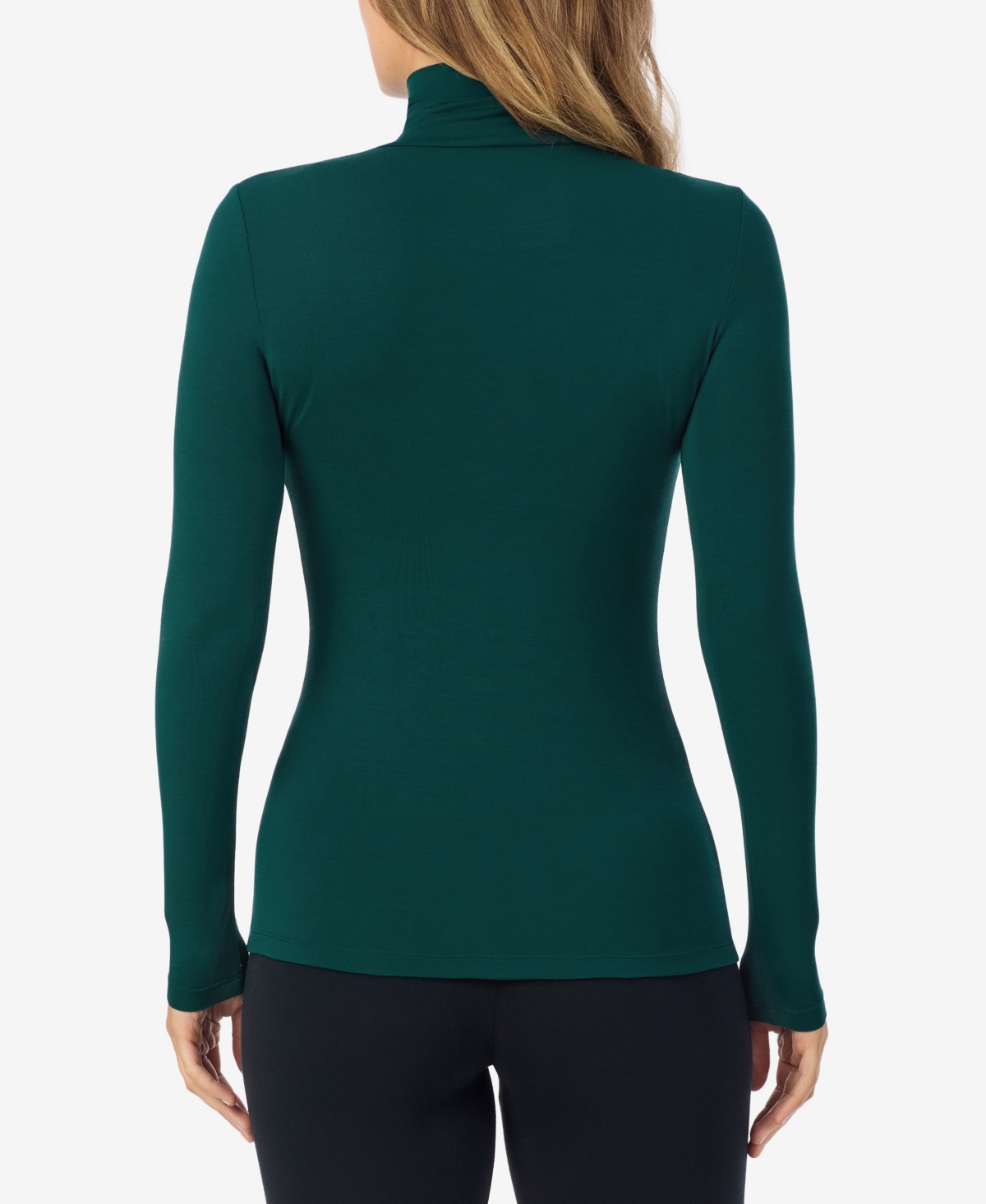 Cuddl Duds Petite Turtleneck Long Sleeve Top
