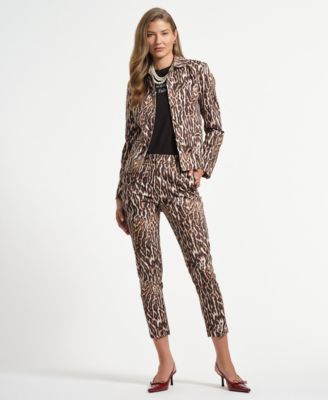 Women's Single Breasted Sateen Jacket