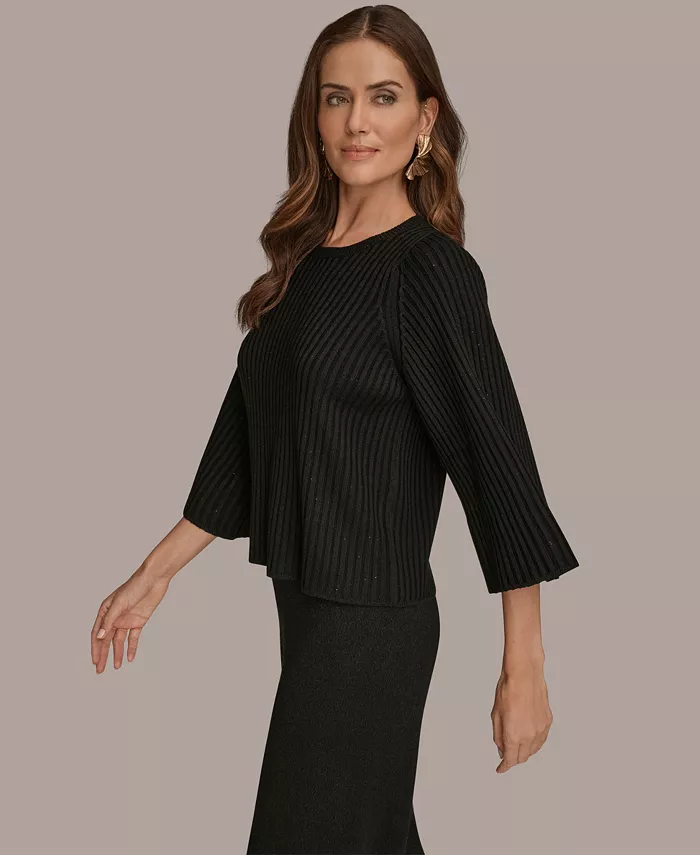 Women's Micro Sequin Embellished Sweater - thumbnail 3