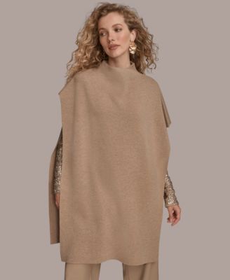 Donna Karan New York - Women's Oversized Poncho Tunic Coat