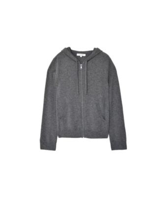 Women's Pure Cashmere Zip Hoodie