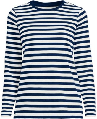 Women's Supima Cotton Long Sleeve Crewneck T-Shirt