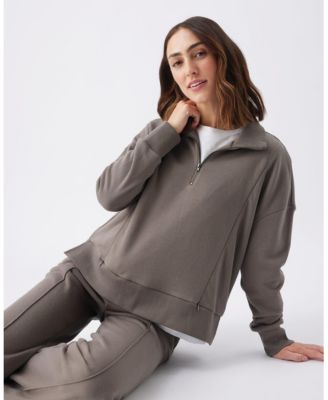 Maternity Terry Wide Leg Jogger