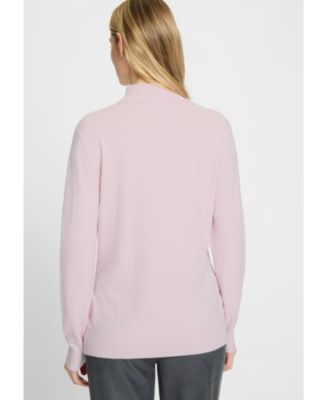 Solid Mock Neck Sweater