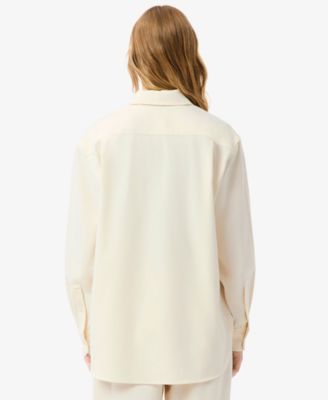 Women's Oversized Button Up Top