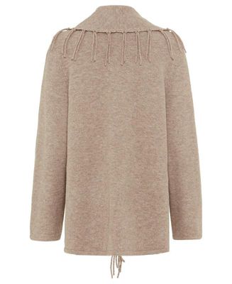 Women's Fringe Trim Cardigan