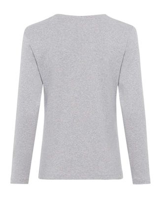 Women's Solid Long Sleeve T-Shirt