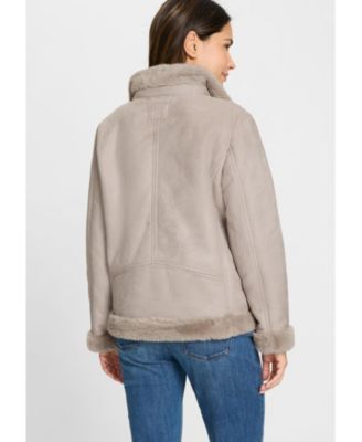 Women's Faux Shearling Jacket