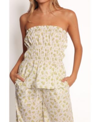 Ruthie Strapless Top - Ditsy Floralal
