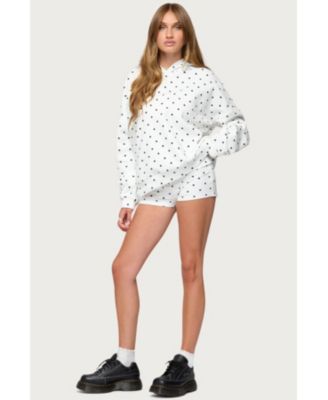 Women's Chelsie Polka Dot Hoodie