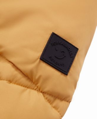 Boys Cozy Grid Puffer Jacket