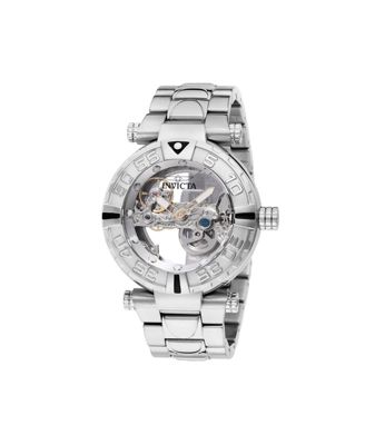 Men's 49499 Subaqua Automatic 2 Hand Silver Dial Watch